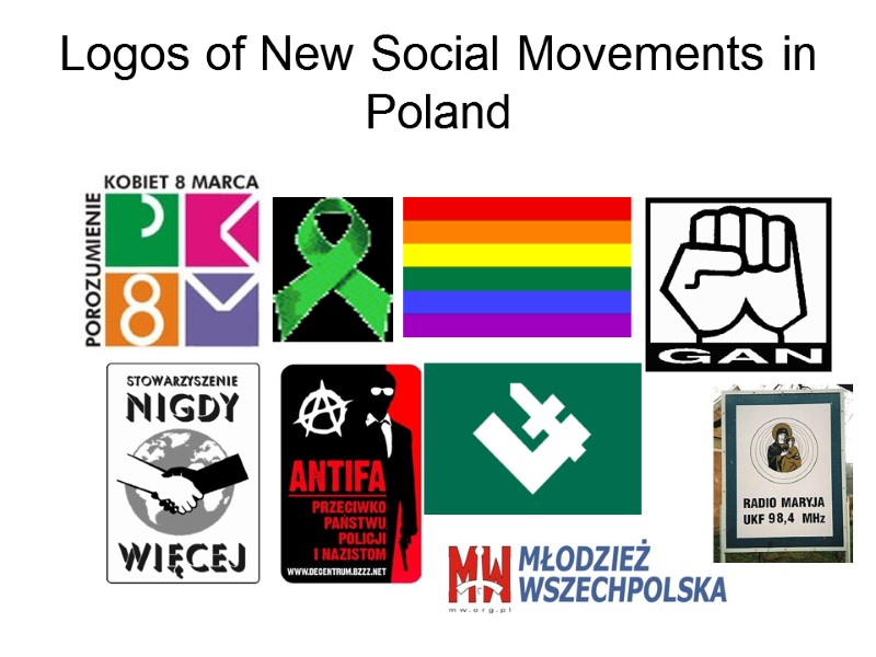 Logos of New Social Movements in Poland